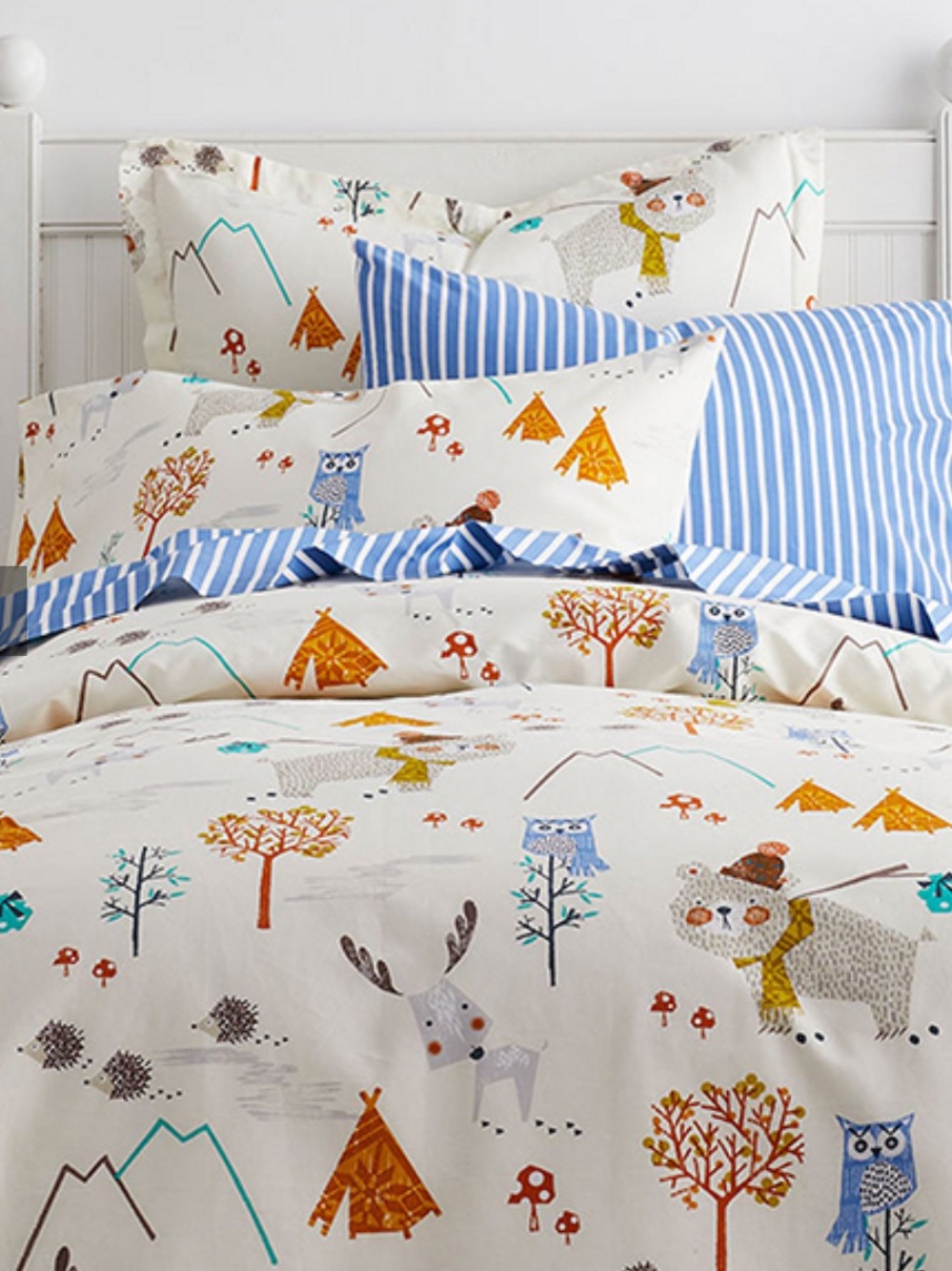 Company Kids Woodland Animals Twin Duvet & Pillowcases